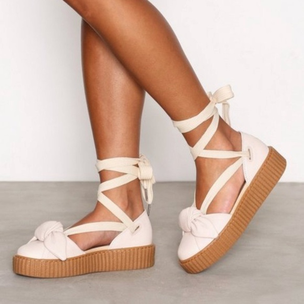 SOLD: Rihanna Fenty x Puma Bow Creeper Lace Up